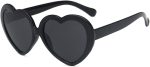 Retro Vintage Narrow Cat Eye Sunglasses for kids heart shaped sunglasses
