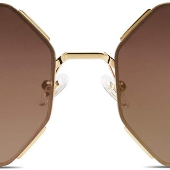Sunglasses for Women Men Classic Retro Polygon Shades UV400