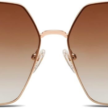 Trendy Square Sunglasses Womens Big Oversized Designer Style UV Protection Sunnies Shades Lunettes de Soleil