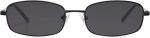 Small Trendy Rectangle Sunglasses Womens Mens, Retro 80s 90s Y2k Chic Narrow Thin Skinny Sunnies