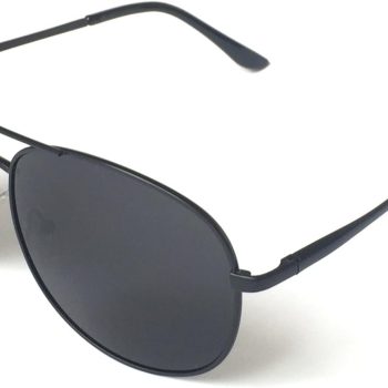 Premium Military Style Classic Aviator Sunglasses, Polarized, 100% UV protection for Men Women