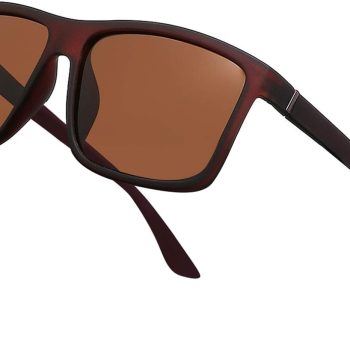 Men's Sports Polarized Sunglasses Square Frame Glasses